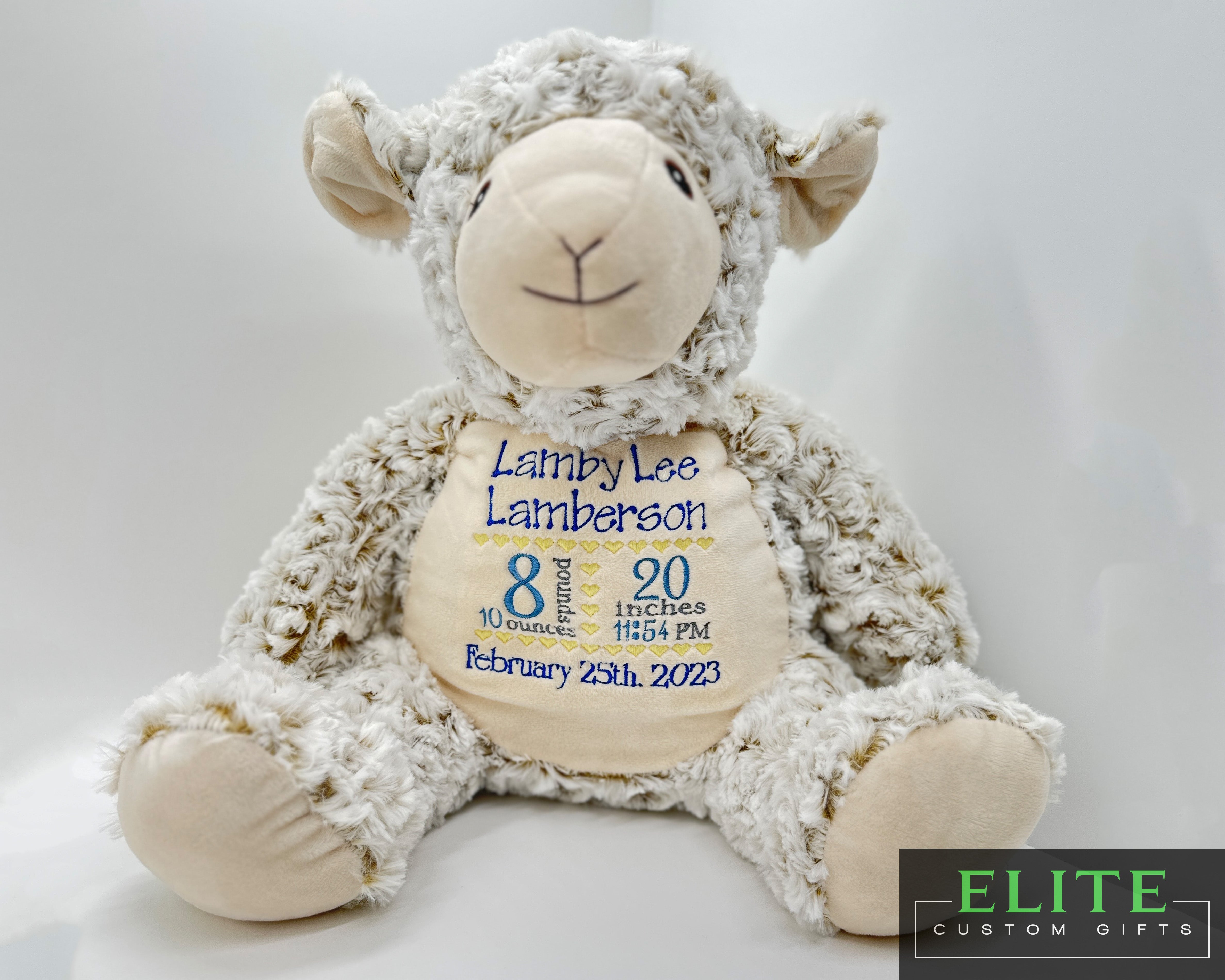 Personalized Baby Lamb